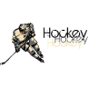Eishockey Action Illustration