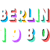 Berlin 1980 Rétro Néon