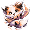 Fox with Scarf | Dancing Fox