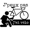 J'peux pas j'ai vélo 