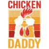 Chicken Daddy Retro Sunset