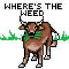 Vache pixelart