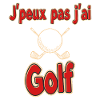 I have golf humor golfer