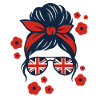 Brit Pop Floral Sunglasses