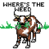 Pixelart Kuh