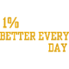 1% Daily Improvement Motto