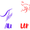 At the GALOP Blue White Red