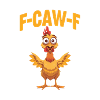 Chicken F-Caw-F Cartoon