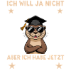 Abitur exam passed - Otter Abi graduation