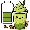 Matcha iced Latte Battery loading