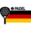 Padel Racket | Deutschland Flagge