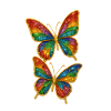 Rainbow Glitter Wings Motif