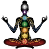 Chakra Meditation Silhouette