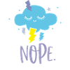 Kawaii Cloud No Nope