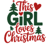 Cette fille aime Noël
