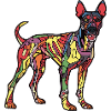 Doberman Dog Halloween Comic Funny