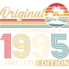 30th Birthday Original October 1995