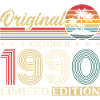 35 års fødselsdag Original oktober årgang 1990