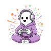 Halloween Gamer Cartoon Scary Gaming