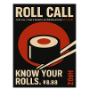 Roll Call Sushi Fake Magazin
