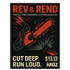 Rev & Rend fake chainsaws magazine