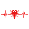 Albania Heartbeat Albanian Eagle