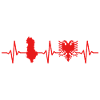 Albania Heartbeat Albanian Eagle