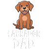 Labrador Dad - Cartoon Puppy