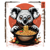 Koala Ramen Art Design
