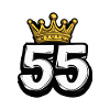 55 Zahl Krone