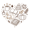 Autumnal Cuddle Evening Pattern
