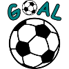 Football with Goal lettering
