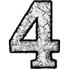 Four Grunge Scratches Design