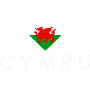 Heart with Welsh flag, Welsh pride