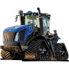 Traktor mit Raupenantrieb