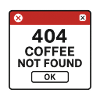 404 coffee not found