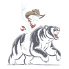 Skeleton Rodeo on Bear