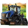 Tractor in the countryside