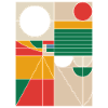 Bauhaus Abstract Geometric Shapes Artwork