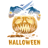 Carved Pumpkin Halloween Knife