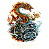 Elemental Chimera | Fire & Water Dragon