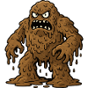 Brown Slime Monster