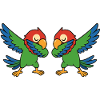 Parrot Dabbing Comic
