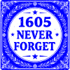 Blue Gunpowder Stamp 