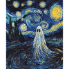 Ghost Van Gogh Style Starry Night