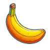 Banane Pop Art Bunter Spaß