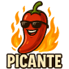 Picante Chili Cartoon Shirt