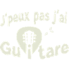 I can't I have guitar