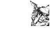 Seven Lives Cat Silhouette Graphic