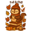 Automne & Chill Hiboux Cosy Automne automne